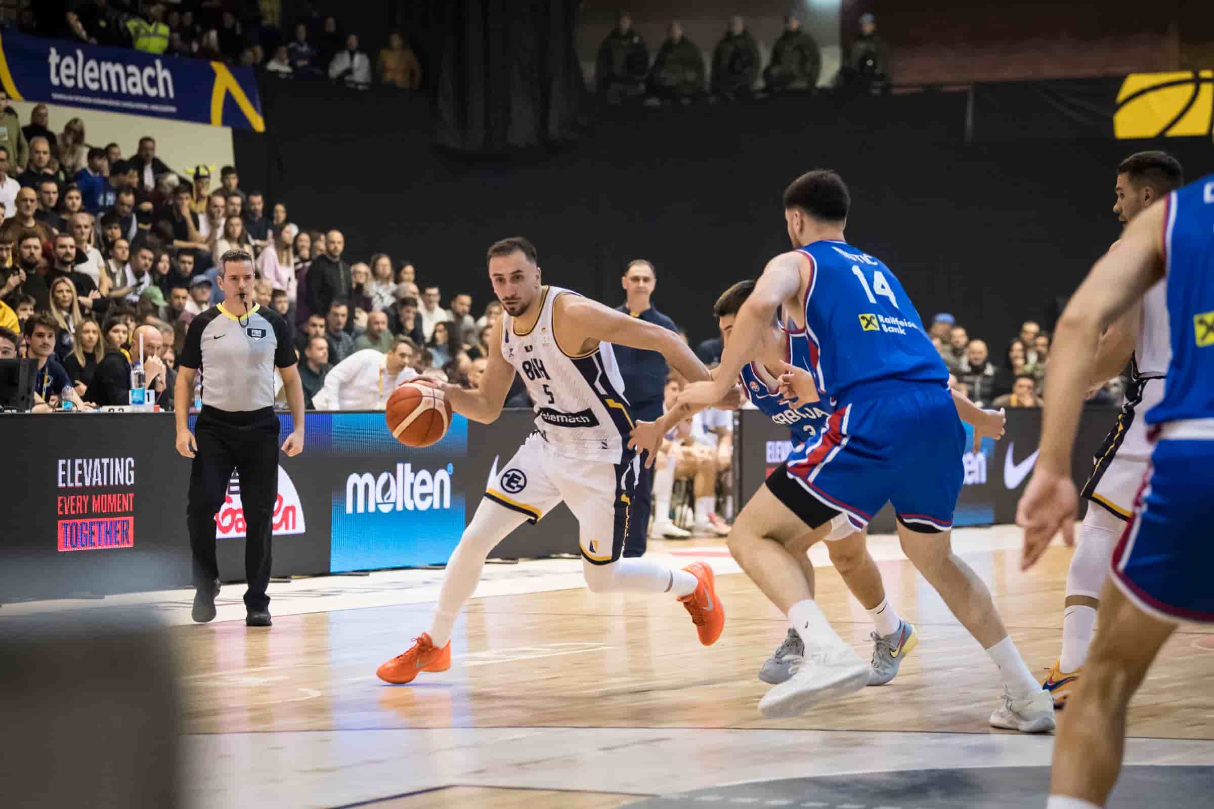 Košarkaši BiH večeras protiv Švicarske