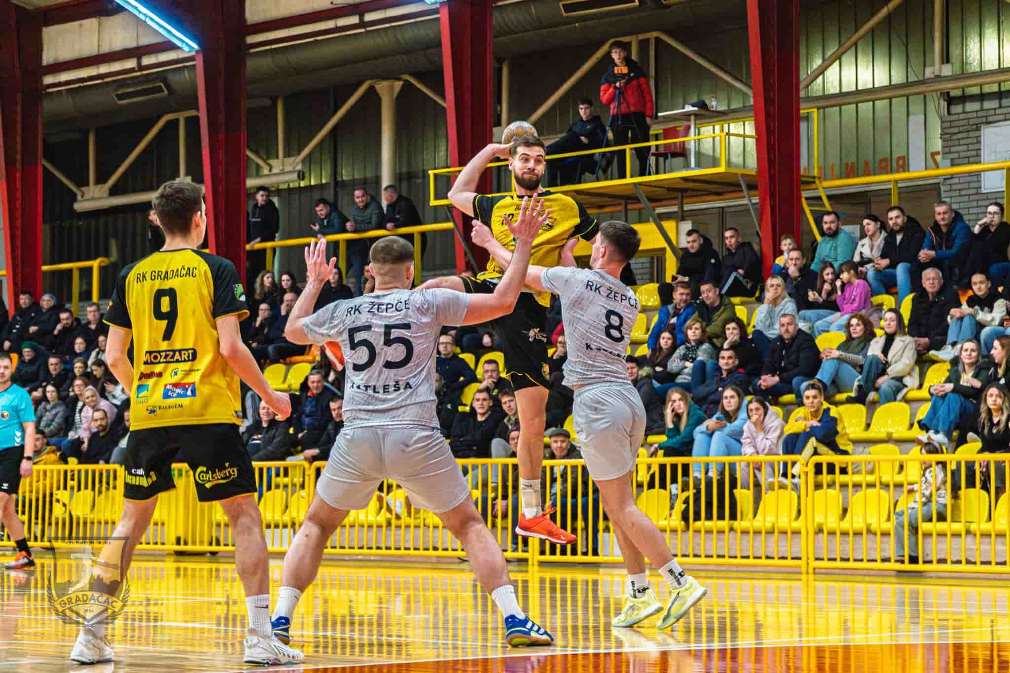 Gradačac siguran protiv rukometaša Žepča