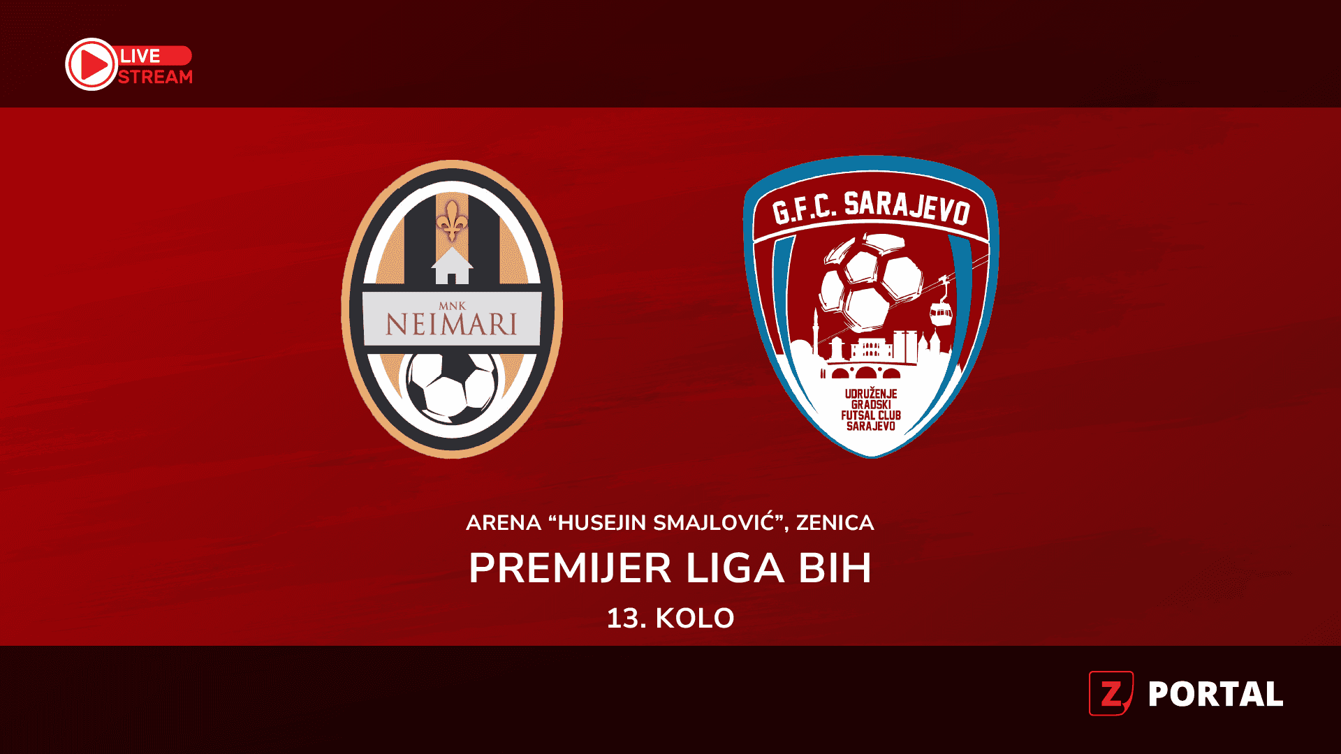 UŽIVO: MNK Neimari – GFC Sarajevo