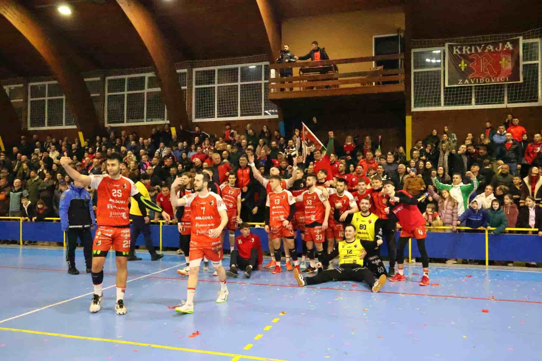 Rukometaši Krivaje protiv Vogošće zabilježili novu pobjedu