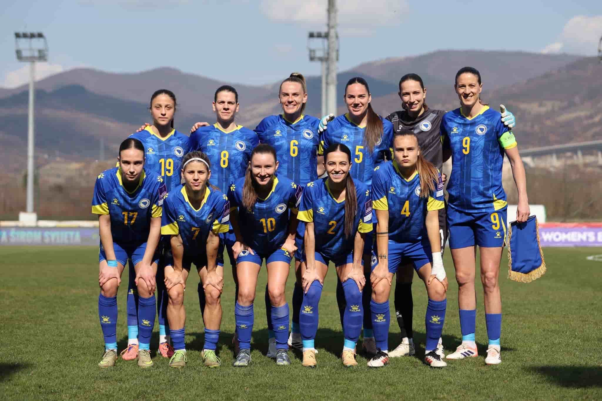 Ženska fudbalska reprezentacija BiH pobjedom otvorila kvalifikacije za Svjetsko prvenstvo