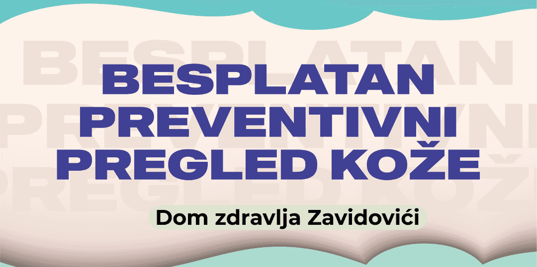 Idućeg mjeseca akcija besplatnog pregleda kože