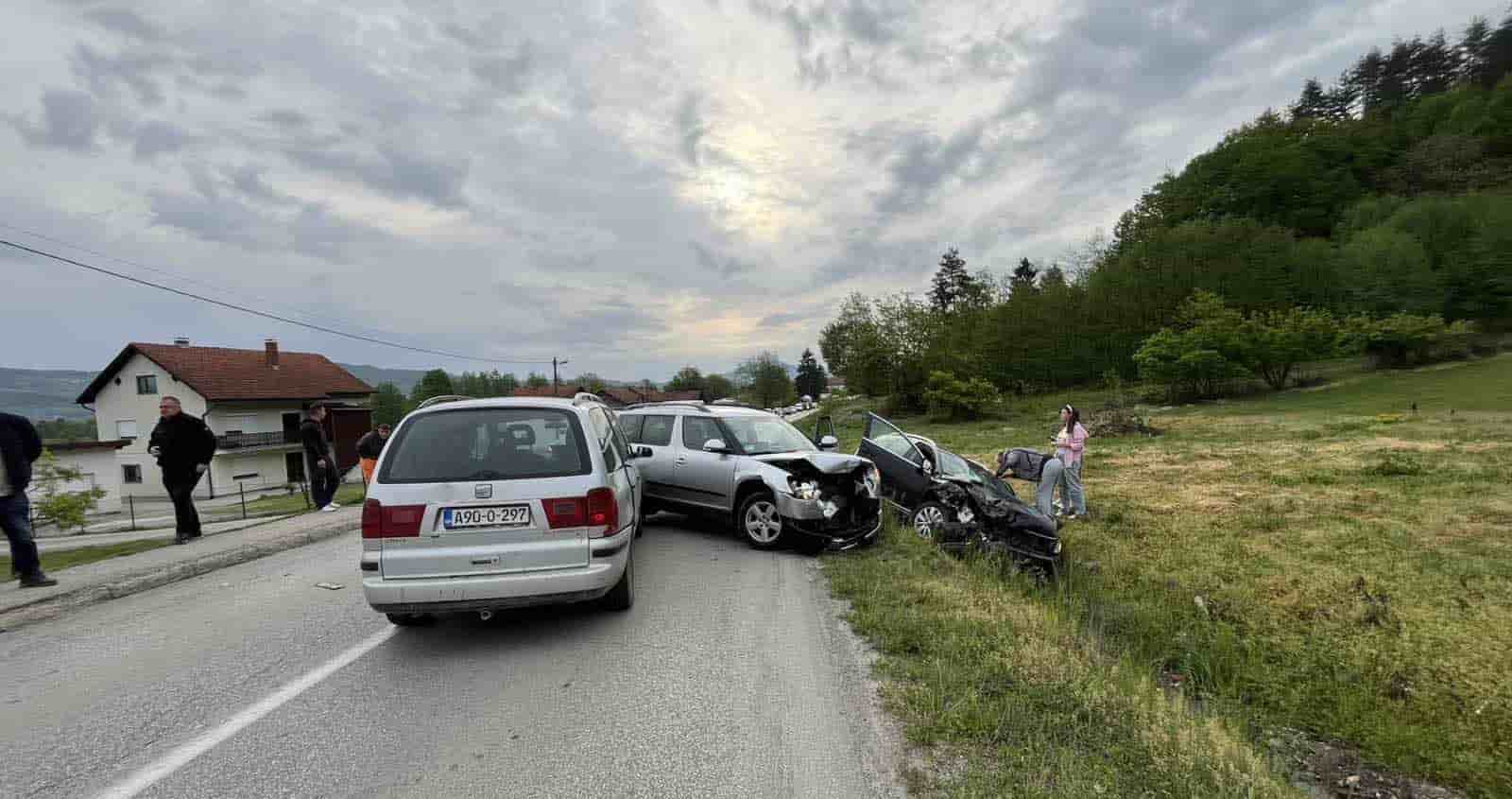 Saobraćajna nezgoda u Bistrici kod Žepča