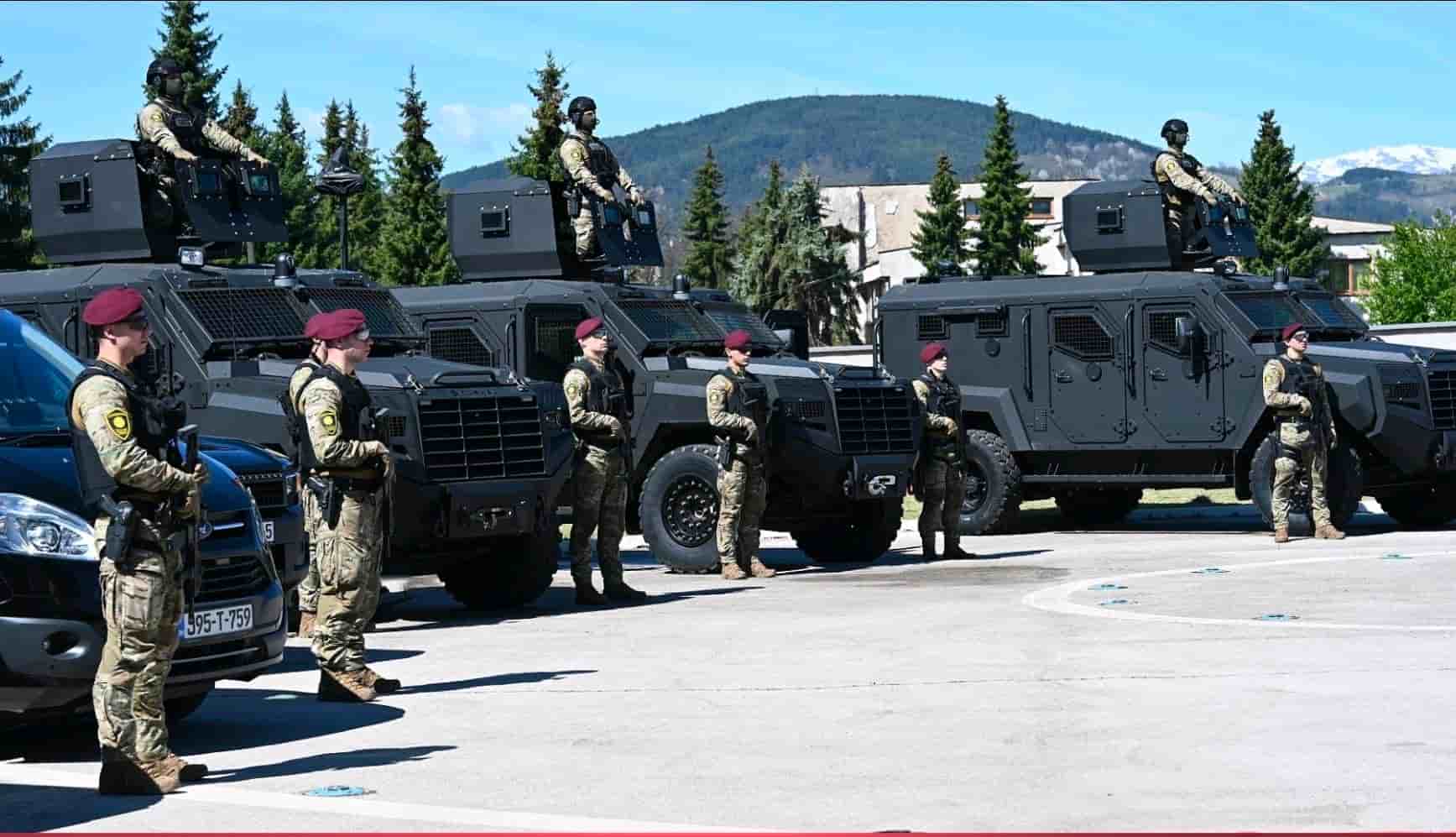 Predstavljena nova oklopna vozila nabavljena za potrebe MUP-a ZDK