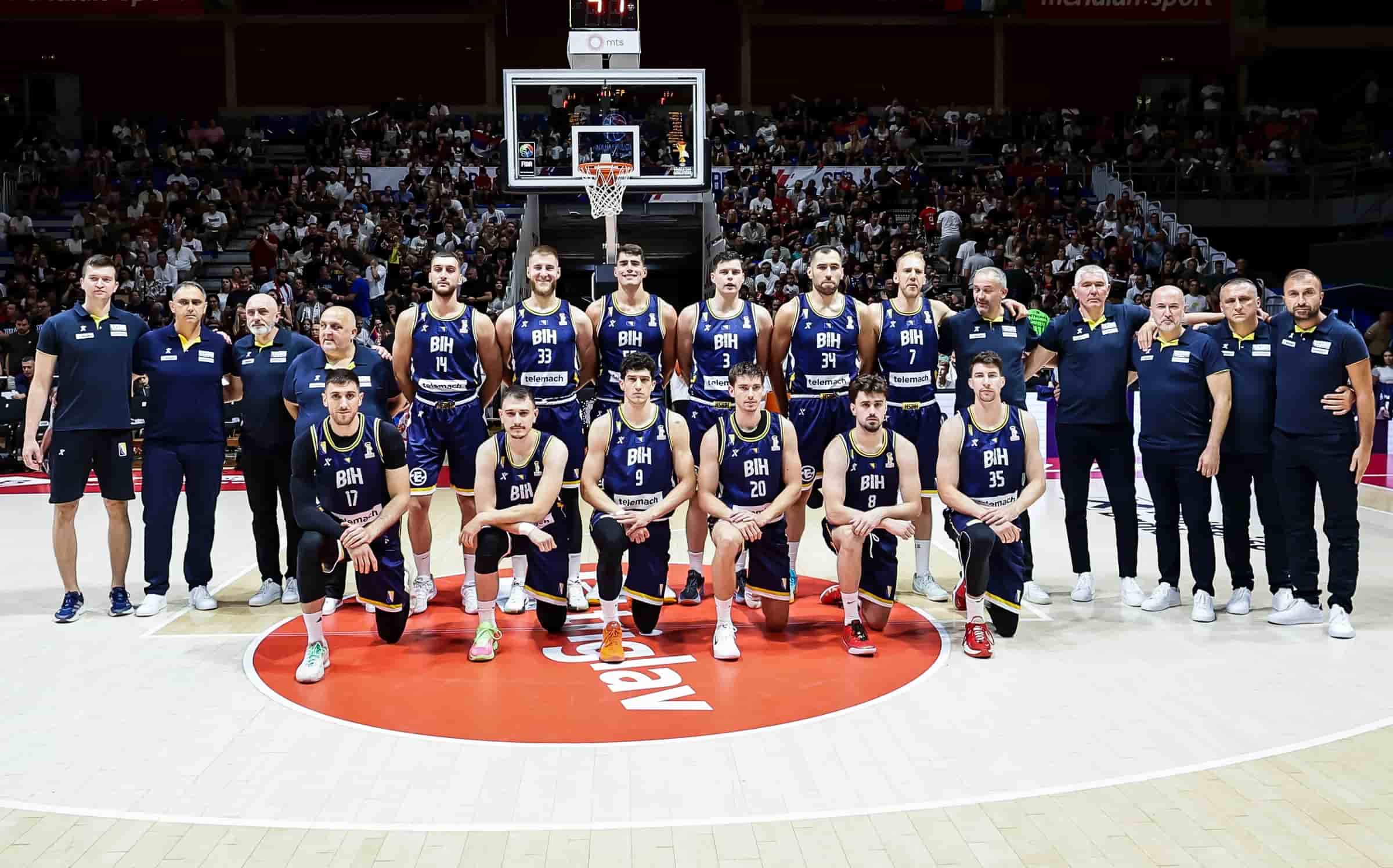 Košarkaši BiH poraženi protiv Srbije