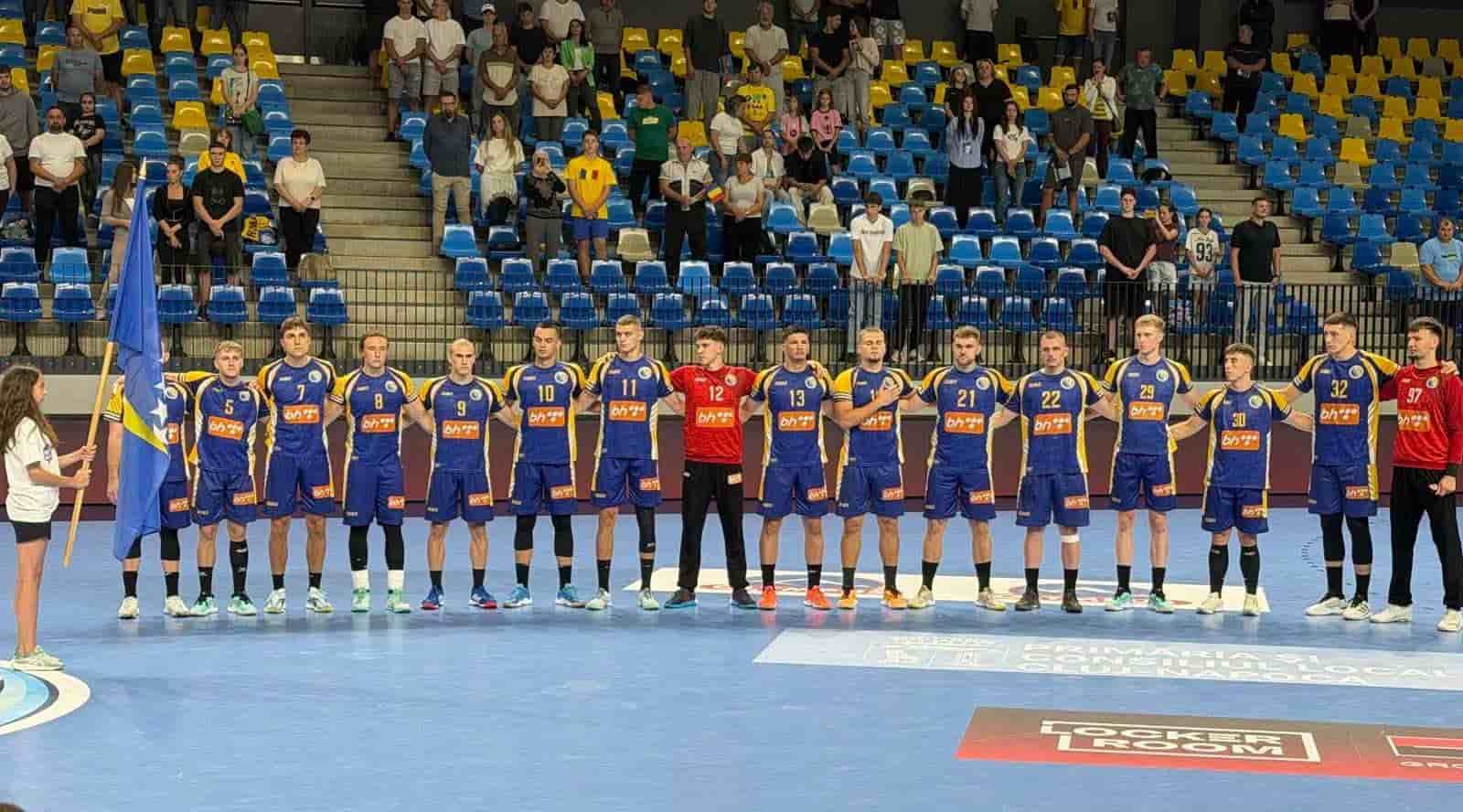 Rukometaši BiH pobjedom protiv domaće Rumunije započeli U20 Evropsko prvenstvo