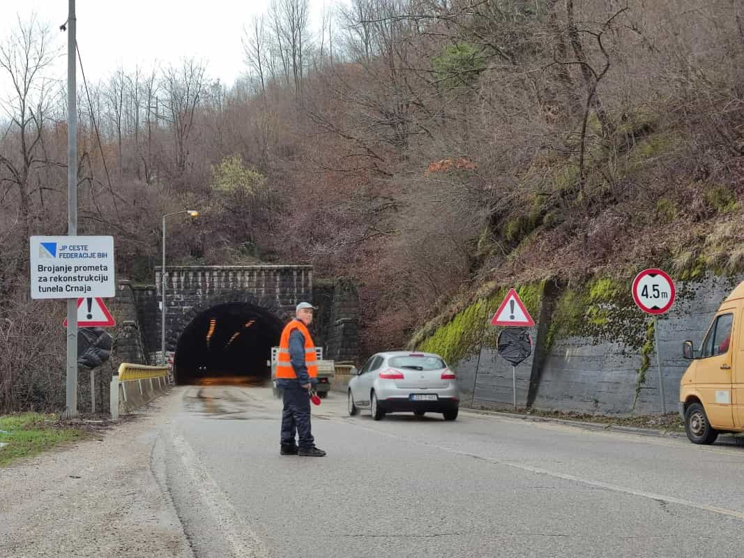Radi se tunel “Crnaja”, strahuje se od većih gužvi s dolaskom proljeća