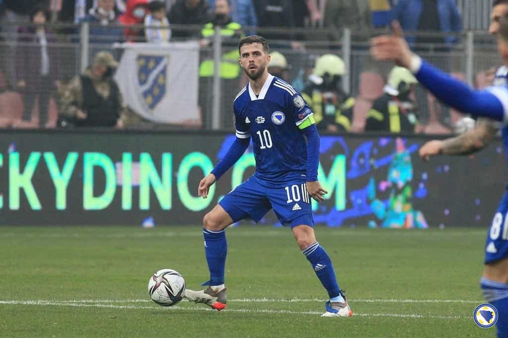 Miralem Pjanić se oprostio od državnog dresa reprezentacije BiH