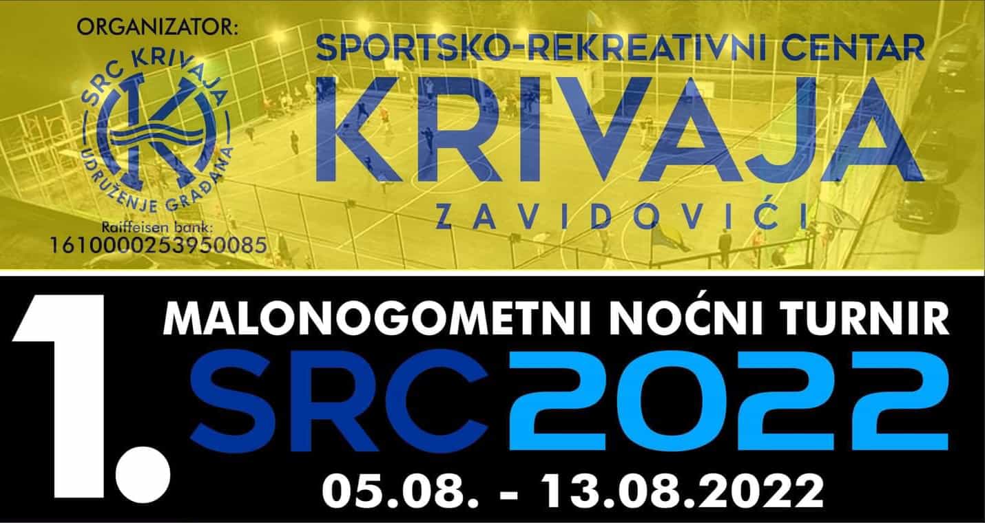 U petak počinje malonogometni turnir “SRC Krivaja 2022”, prijave do srijede