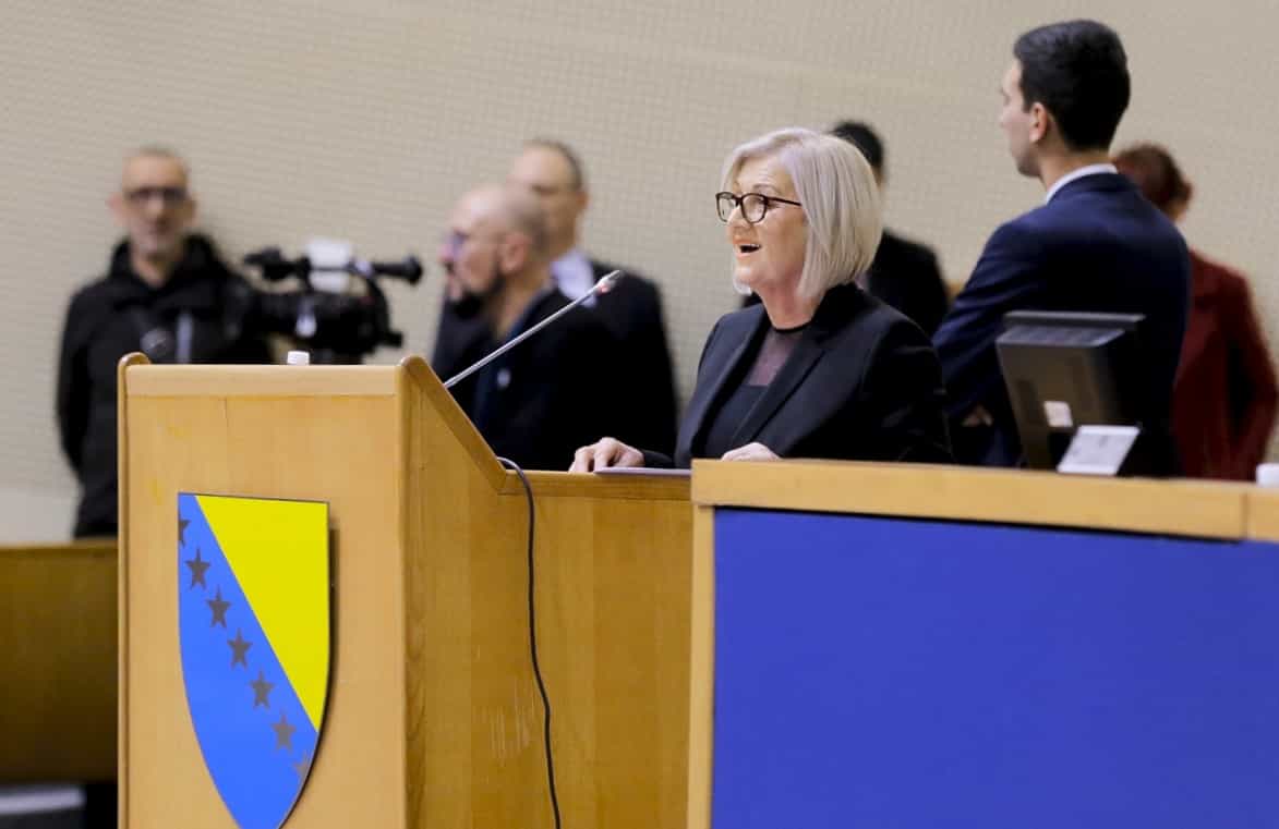 Predstavnički dom Parlamenta BiH potvrdio imenovanje Borjane Krišto za mandatarku Vijeća ministara BiH