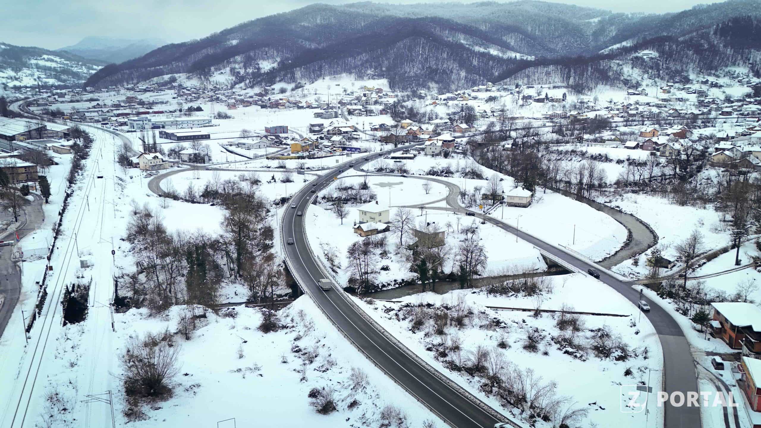 FOTO priča: Zimska idila u Maglaju, Žepču i Zavidovićima