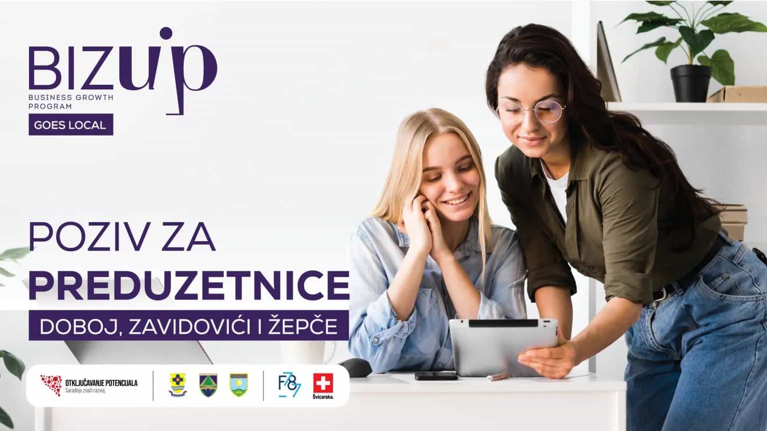 Prilika za 6000 KM bespovratnih sredstava: Poziv za poduzetnice iz Žepča, Zavidovića i Doboja