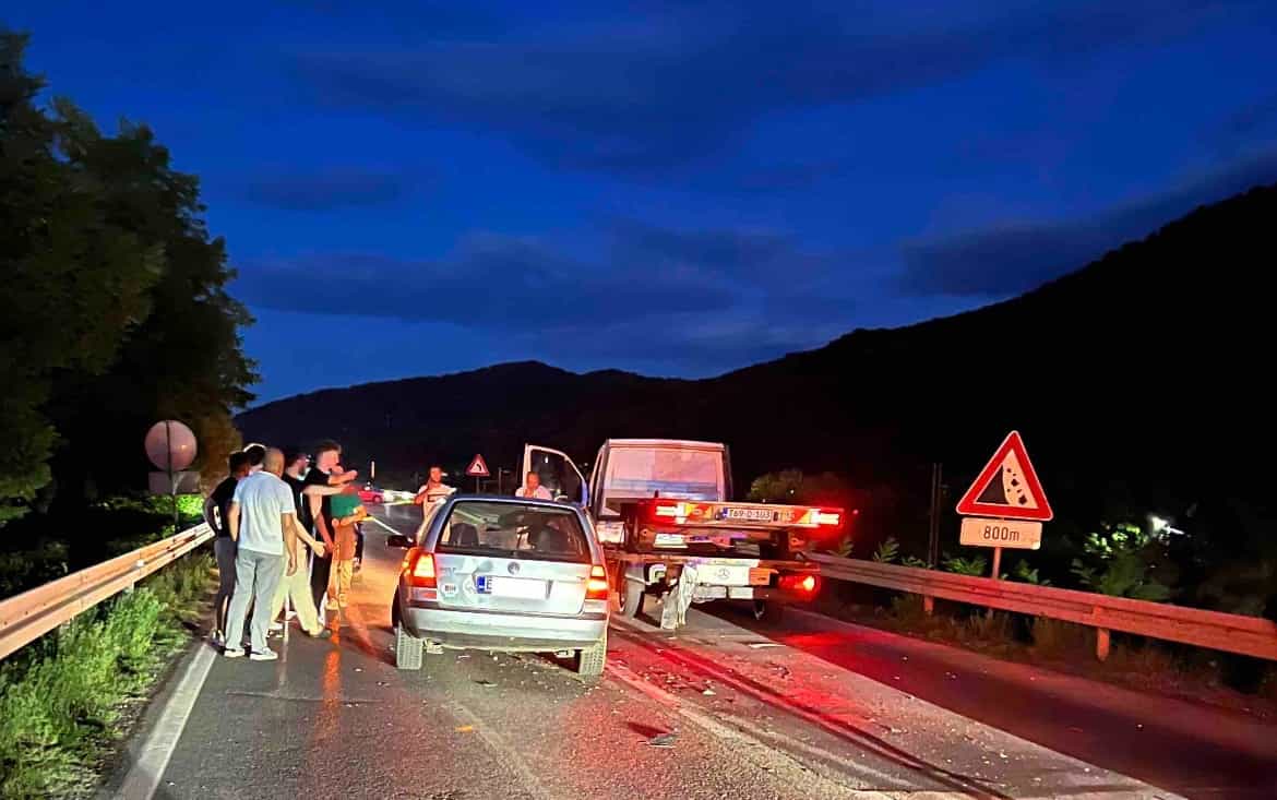 Saobraćajna nezgoda na magistrali na ulazu u Žepče