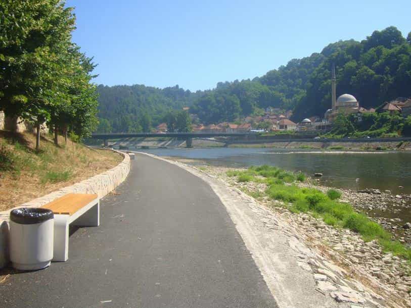 Završeno uređenje lijeve obale rijeke Bosne u Maglaju