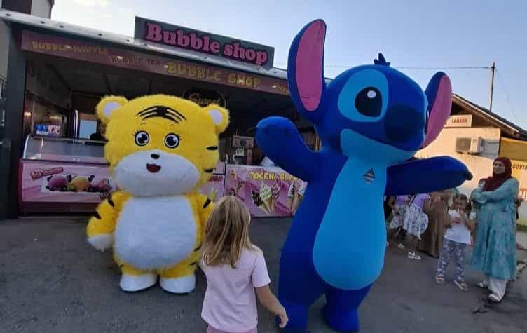 Ovog vikenda druženje sa maskotama kod Bubble Shopa