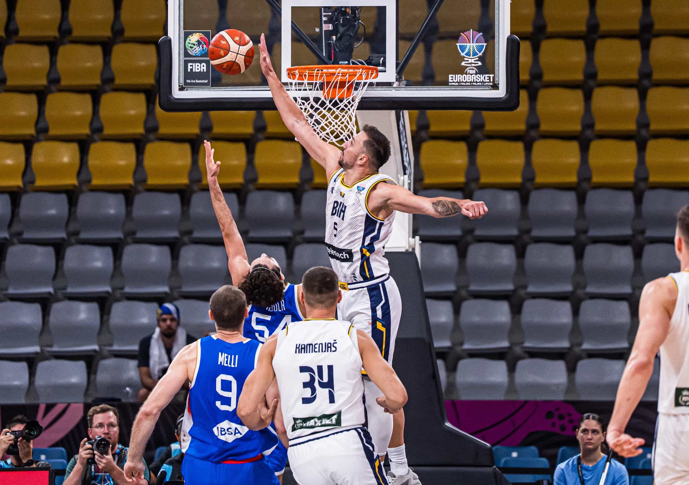 Novi poraz reprezentacije BiH na Eurobasketu, Italija stigla do pobjede