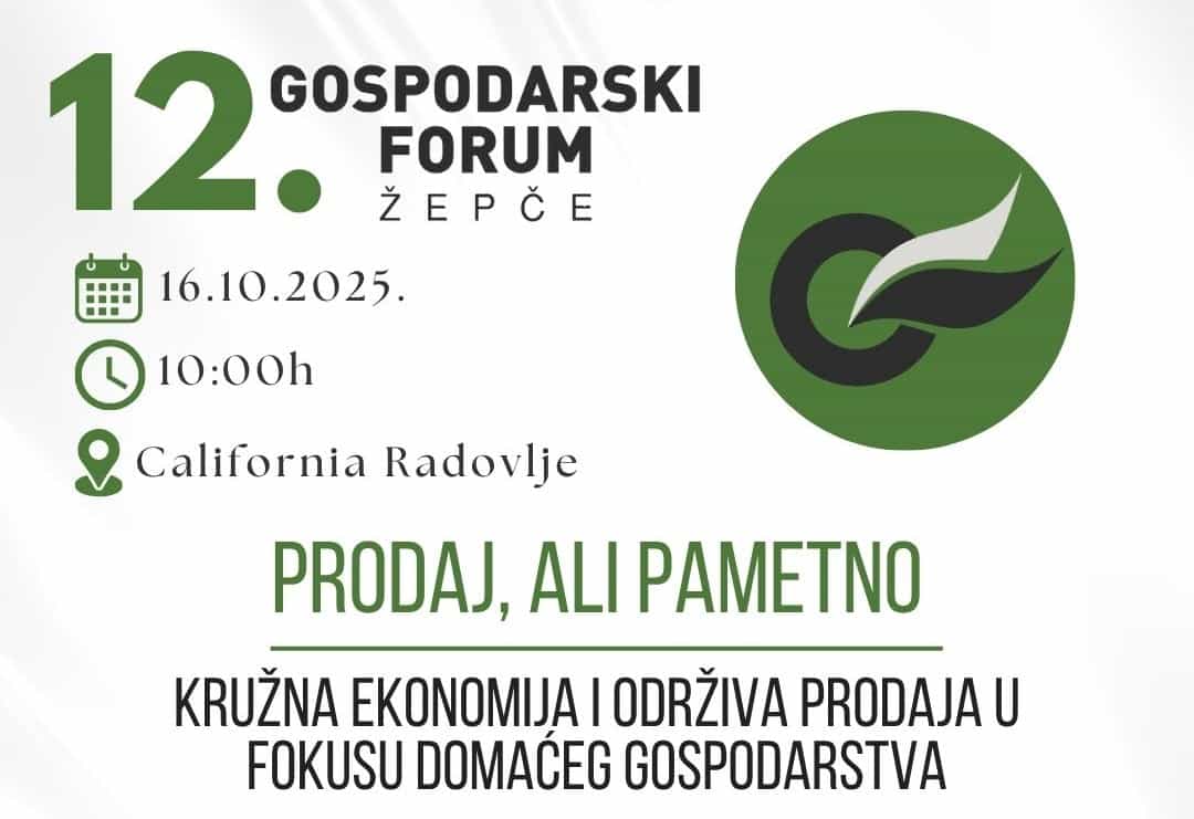 Sutra 12. Gospodarski forum u Žepču