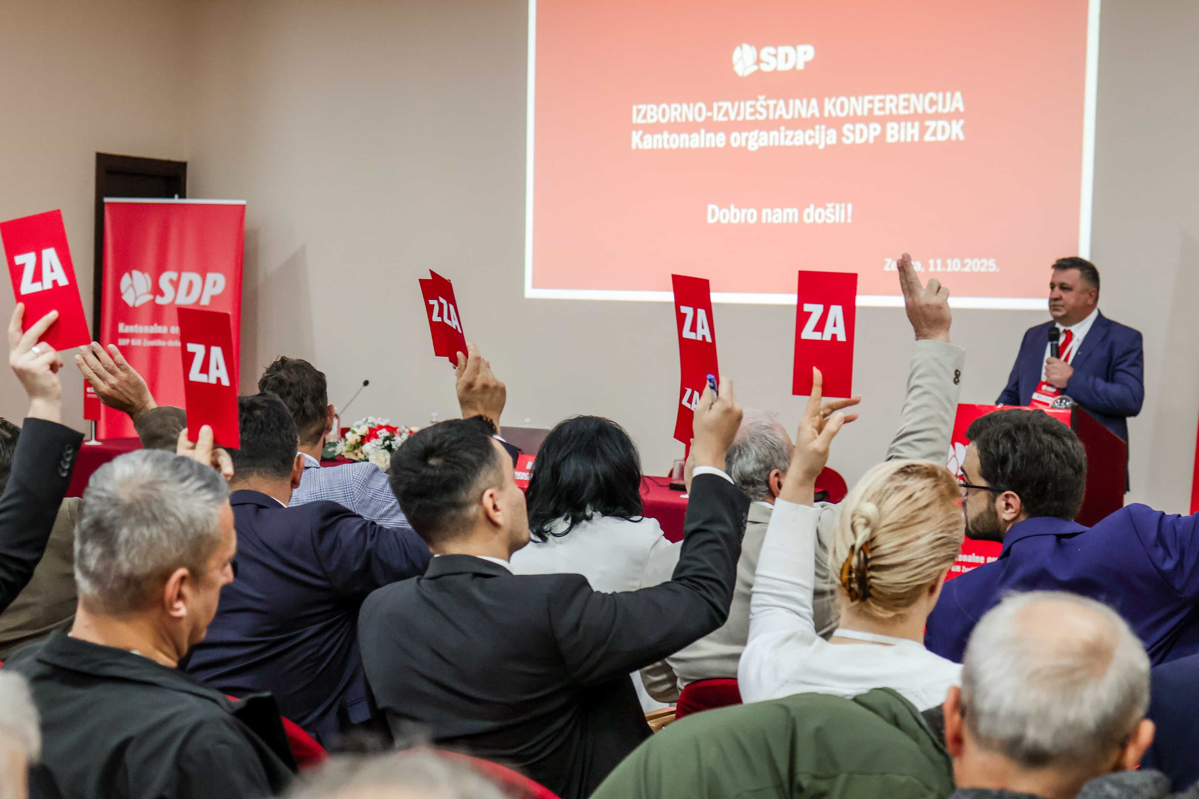 Mirsad Mahmutagić ponovo izabran za predsjednika SDP ZDK