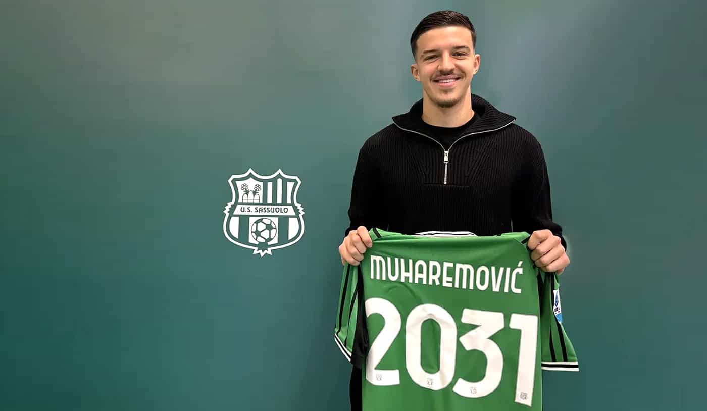 Tarik Muharemović produžio ugovor sa Sassuolom do 2031. godine