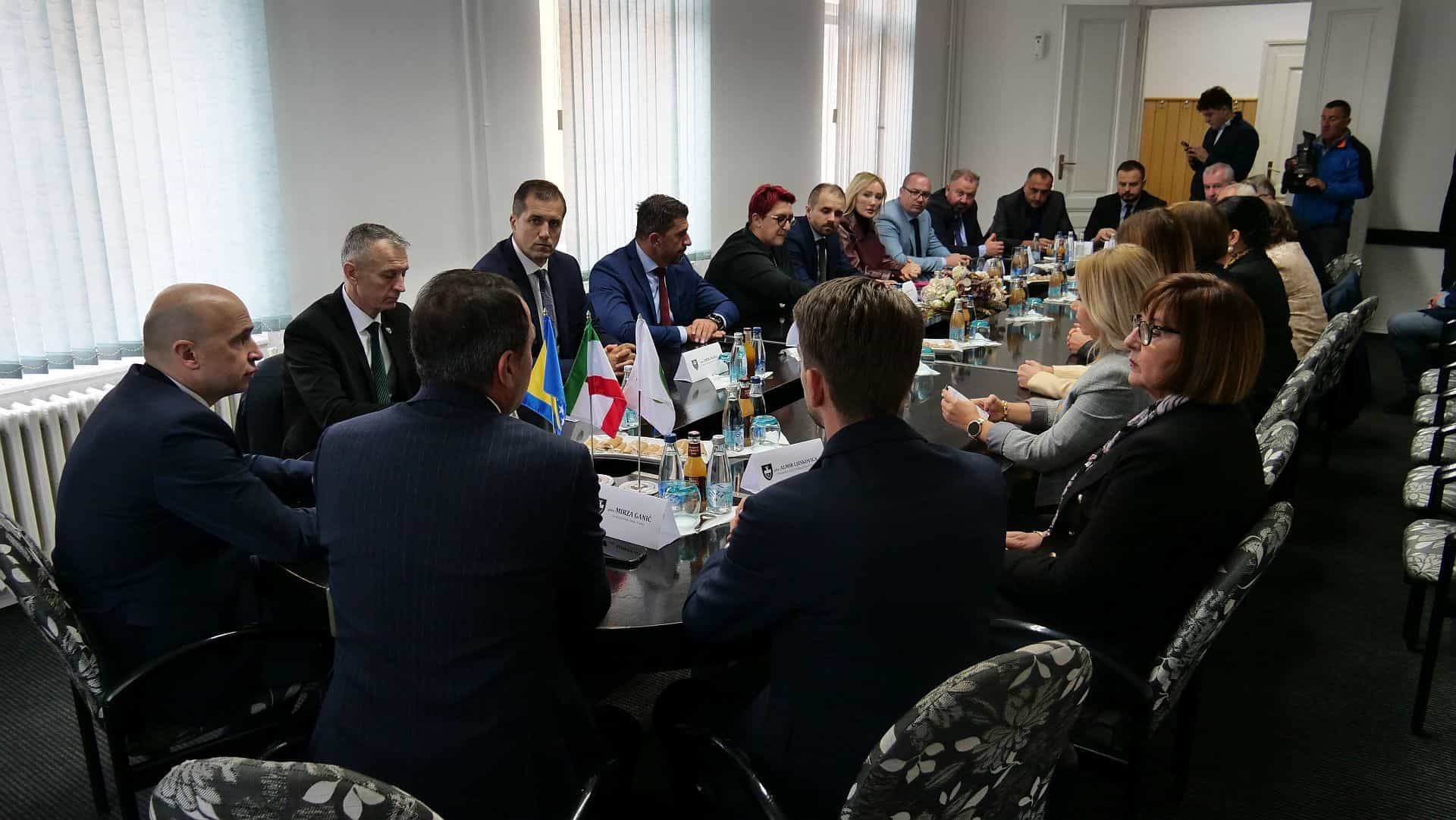 Delegacija Vlade ZDK posjetila Gradsku upravu Visoko