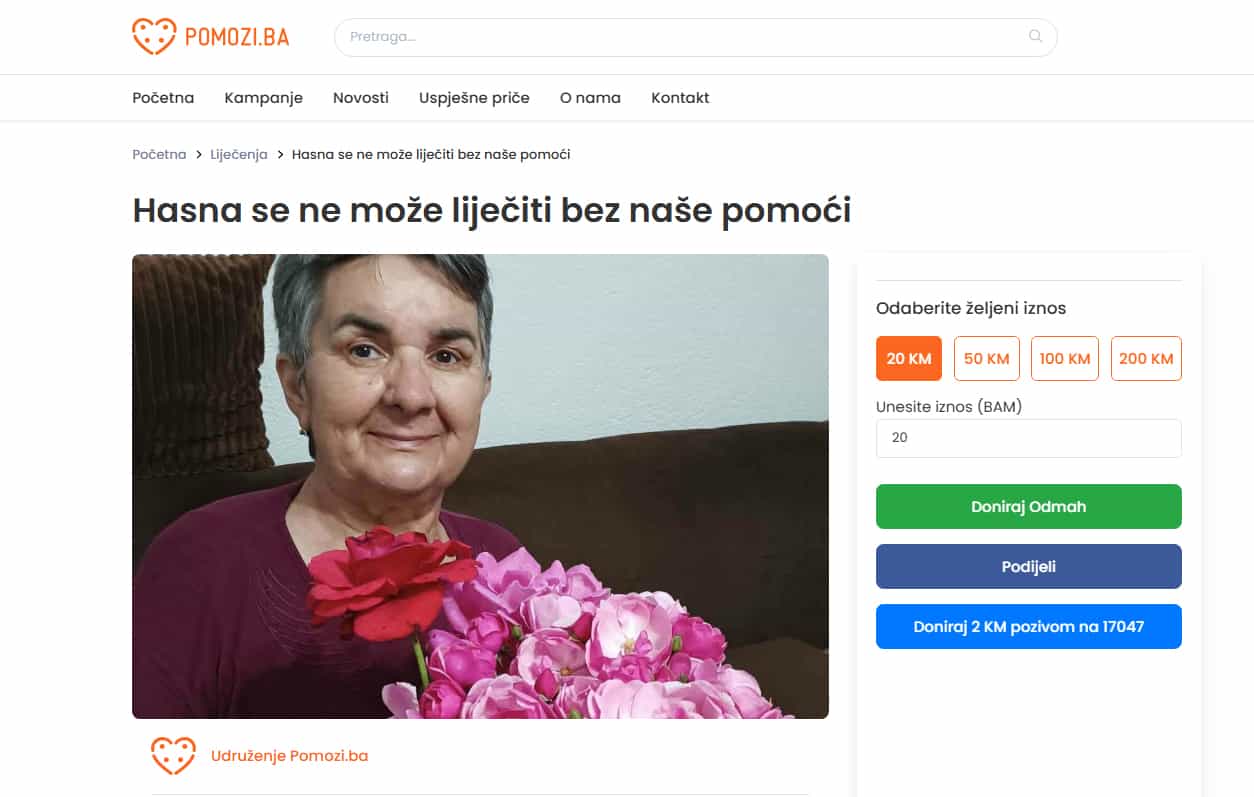 Hasna iz Zavidovića treba našu pomoć u liječenju: Potrebno prikupiti 50 hiljada eura