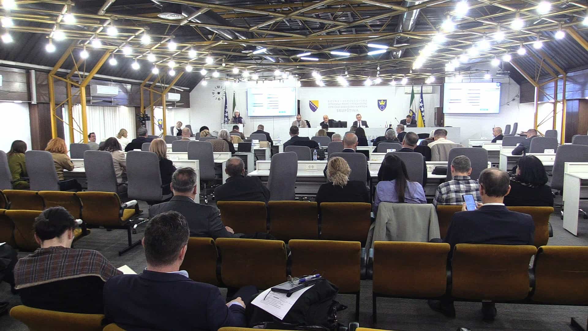 Održana 49. sjednica Skupštine ZDK: Usvojen rebalans Budžeta