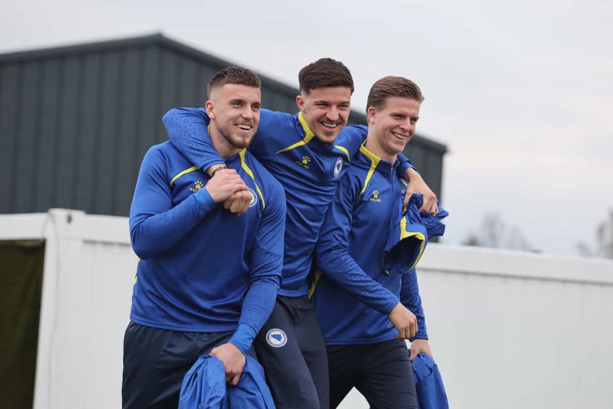 Fudbaleri BiH obavili posljednji trening pred meč sa Italijom