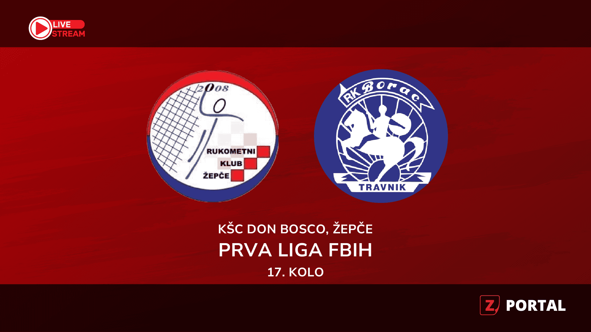 UŽIVO: RK Žepče – RK Borac