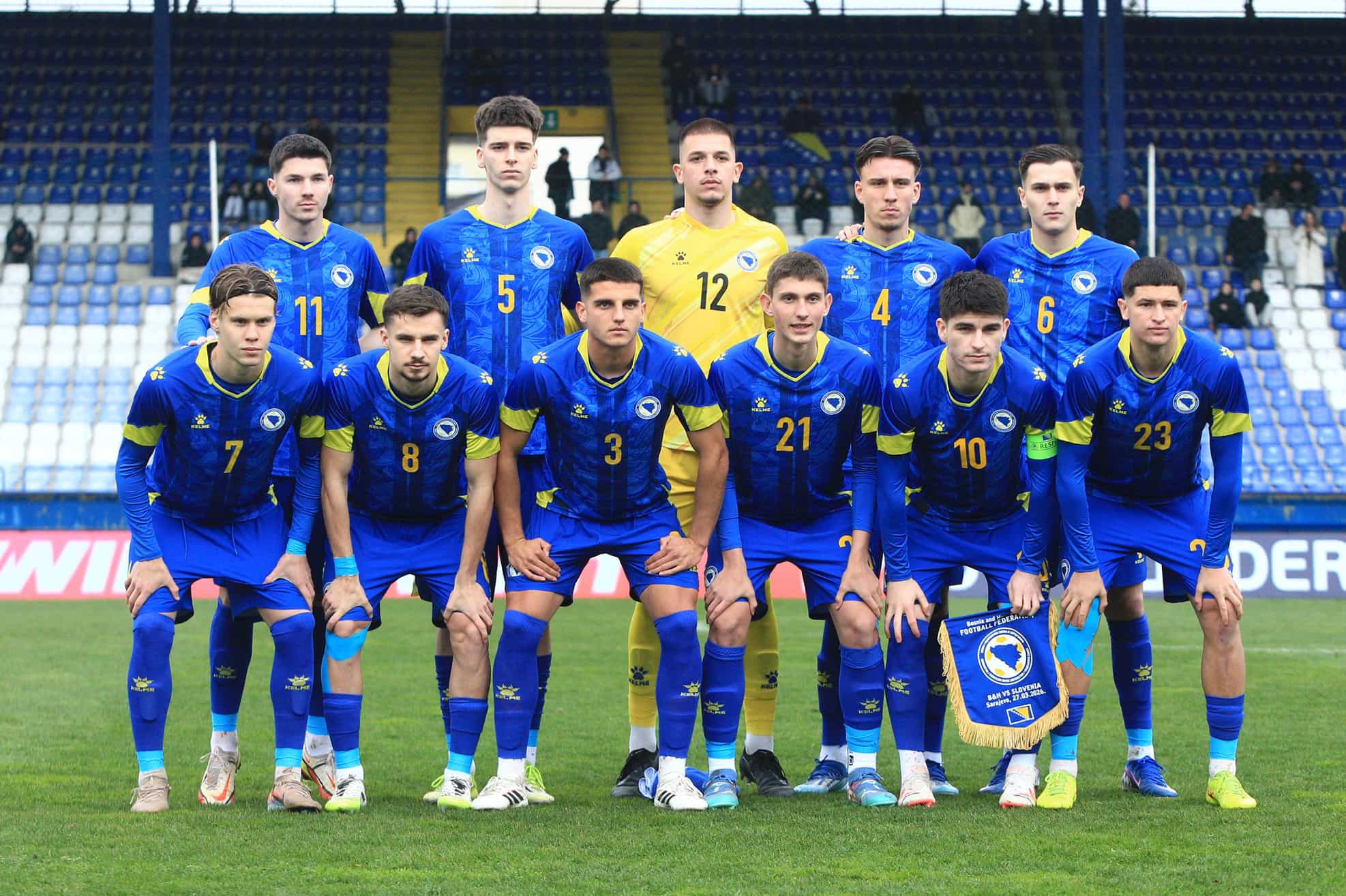 Mladi Zmajevi remizirali na Grbavici protiv Slovenije