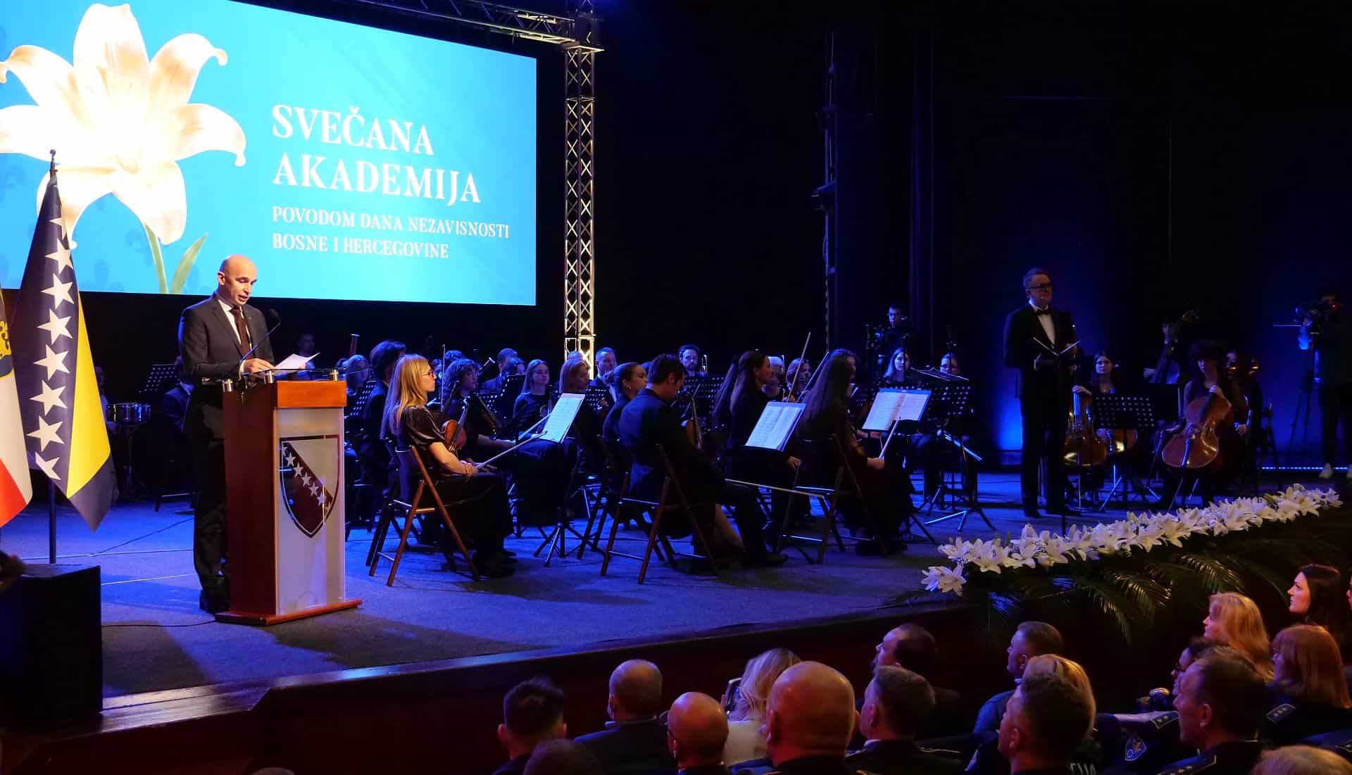 Svečanom akademijom u Zenici obilježen Dan nezavisnosti Bosne i Hercegovine