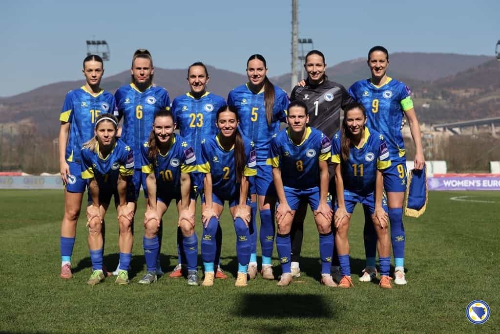 Ženska fudbalska reprezentacija uvjerljivo s Lihtenštajnom za maksimalan učinak nakon dva kola