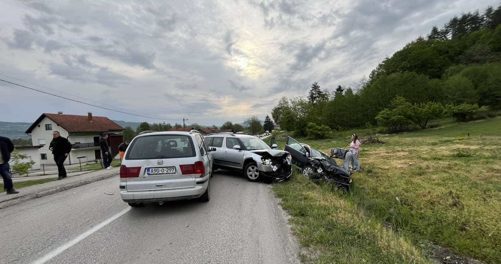 Saobraćajna nezgoda u Bistrici kod Žepča