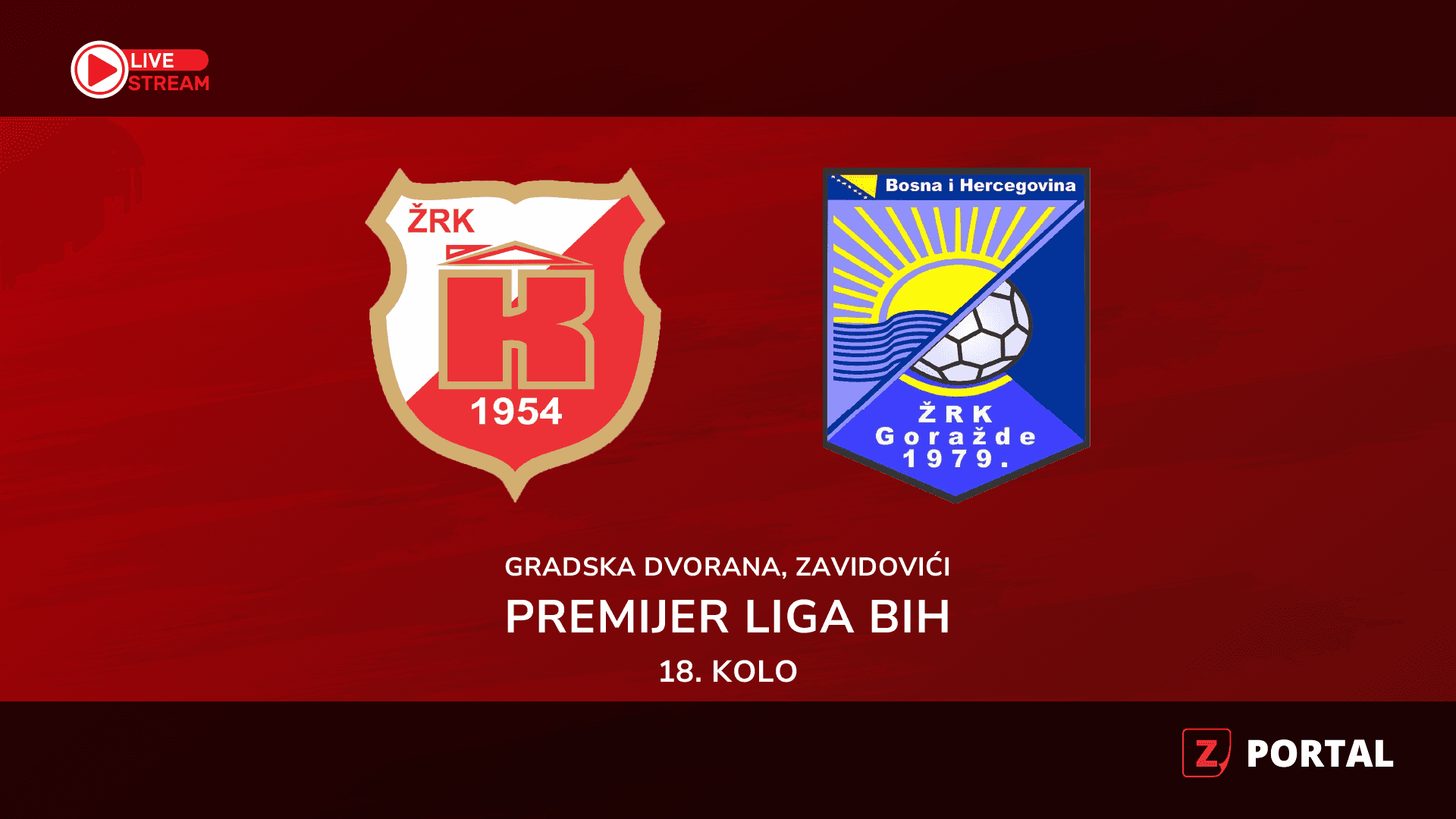 UŽIVO: ŽRK Krivaja – ŽRK Goražde