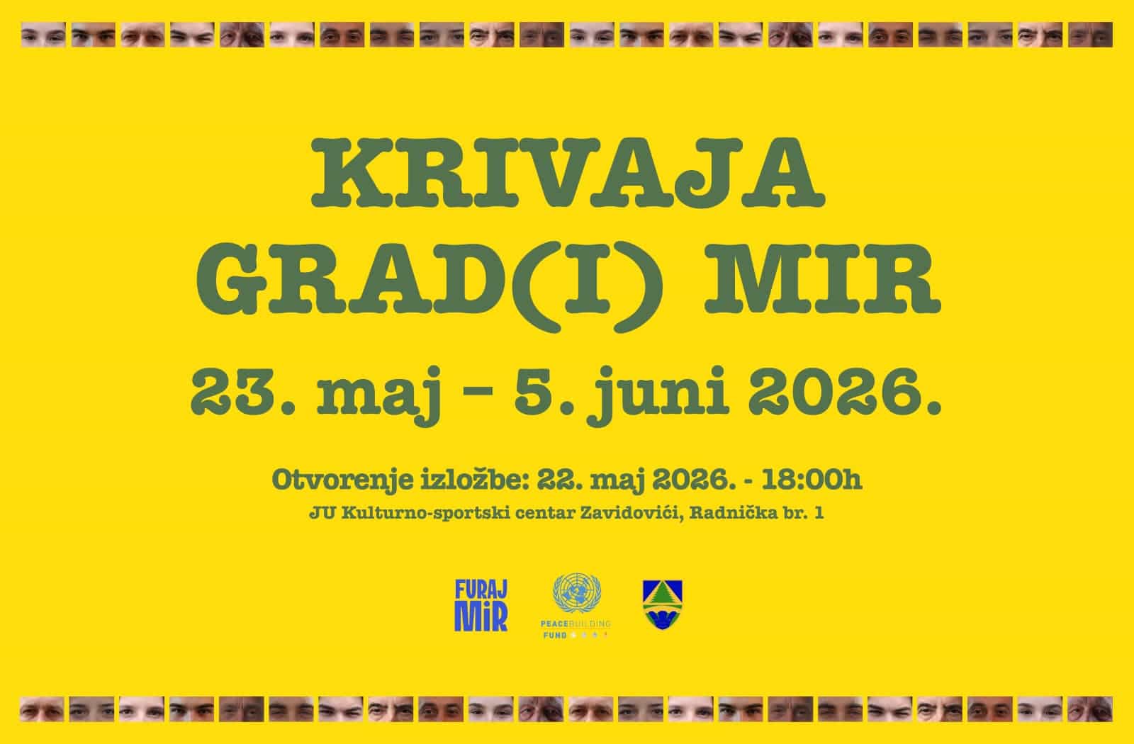 U petak otvaranje izložbe “Krivaja grad(i) mir”