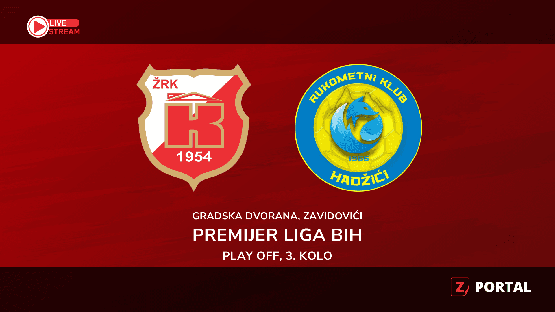 UŽIVO: ŽRK Krivaja – RK Hadžići