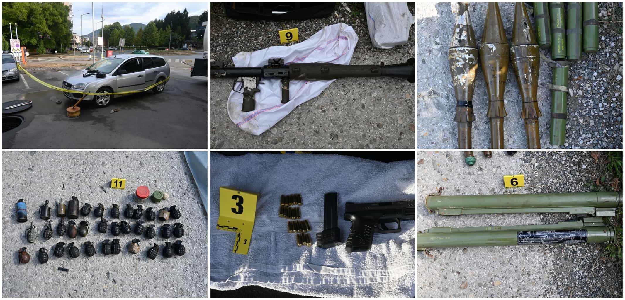 Akcijom policije ZDK pronađena veća količina naoružanja i minsko-eksplozivnih sredstava