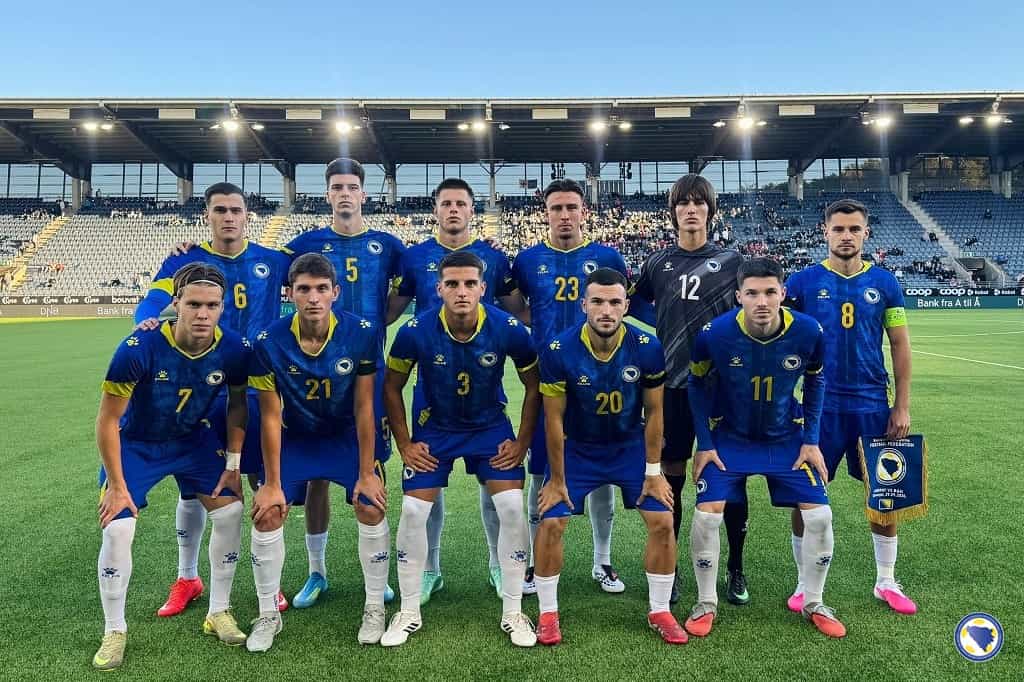 Težak poraz mlade reprezentacije BiH protiv Norveške