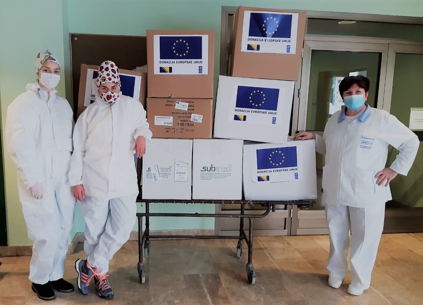 Evropska unija nastavila isporuku zaštitne opreme bh. zdravstvenim institucijama