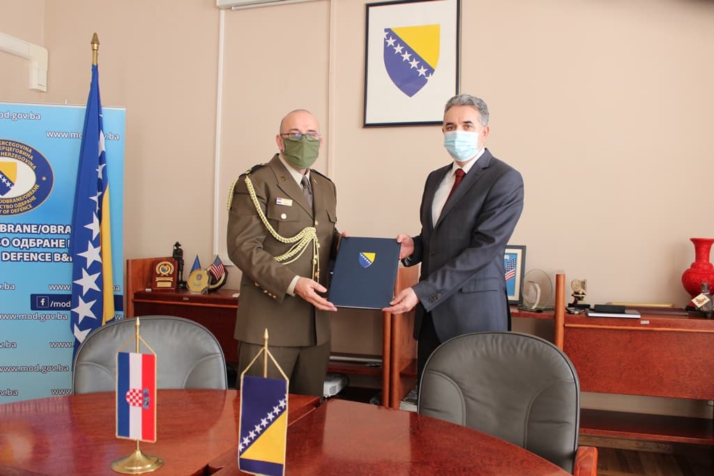 Potpisan Plan bilateralne vojne saradnje BiH i Republike Hrvatske
