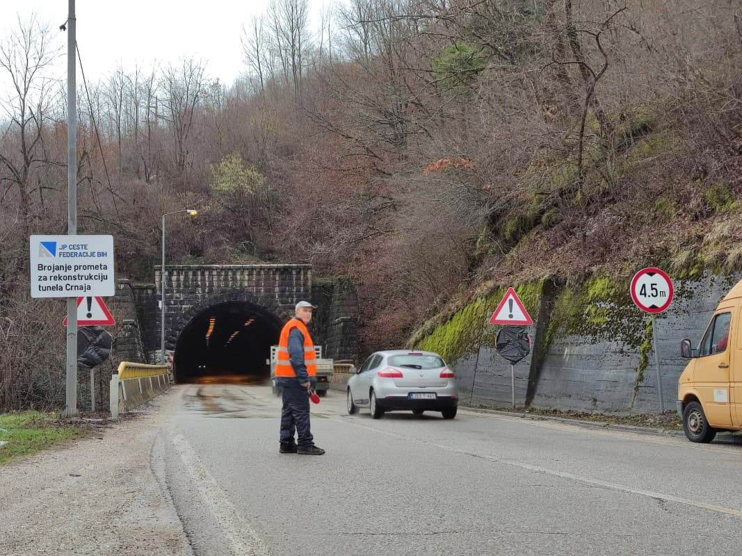 Radi se tunel “Crnaja”, strahuje se od većih gužvi s dolaskom proljeća