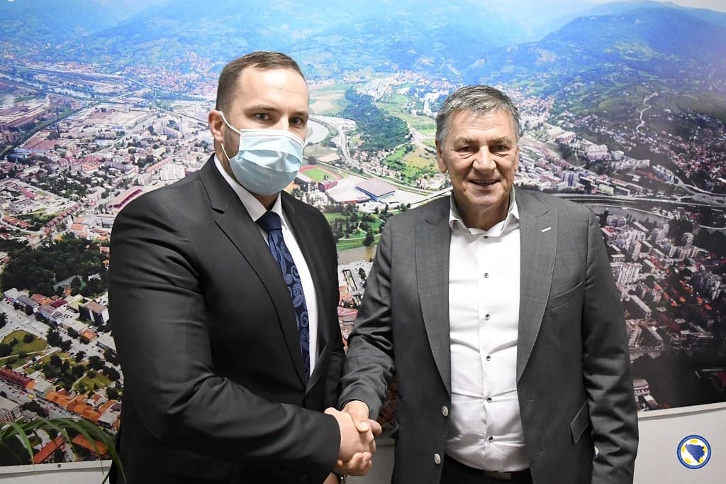 Fuad Kasumović primio u posjetu novog predsjednika saveza Vicu Zeljkovića