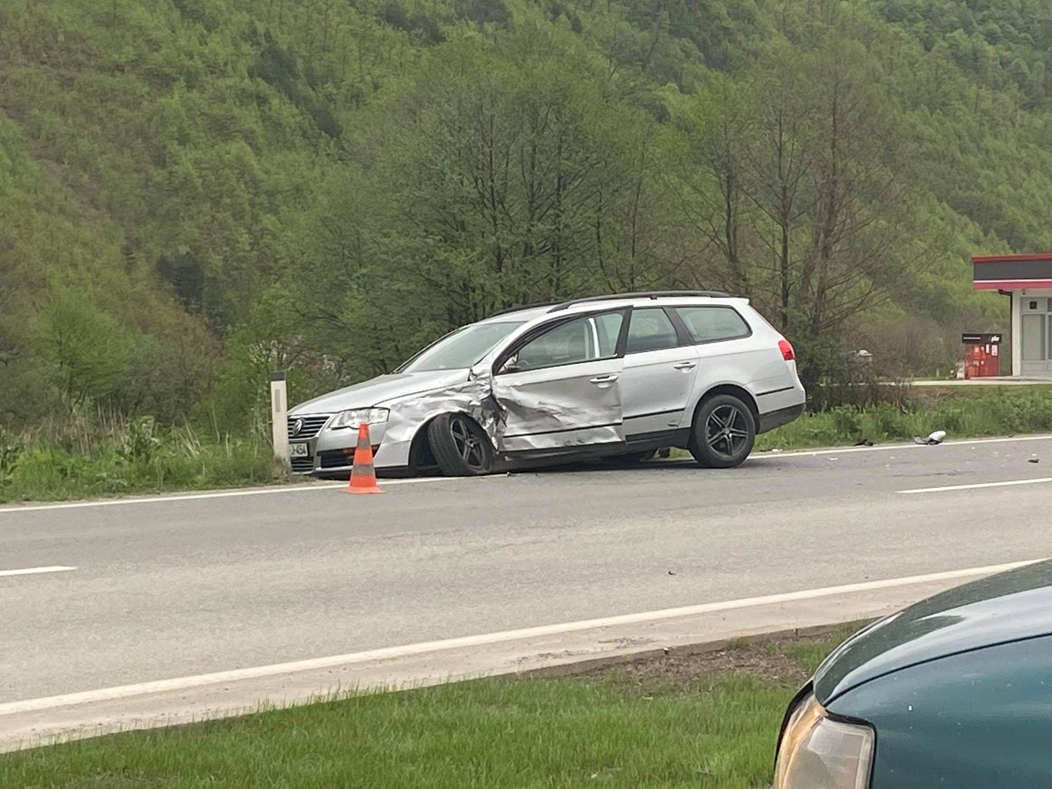 Saobraćajna nesreća kod Golubinje, učestvovalo vozilo hitne pomoći