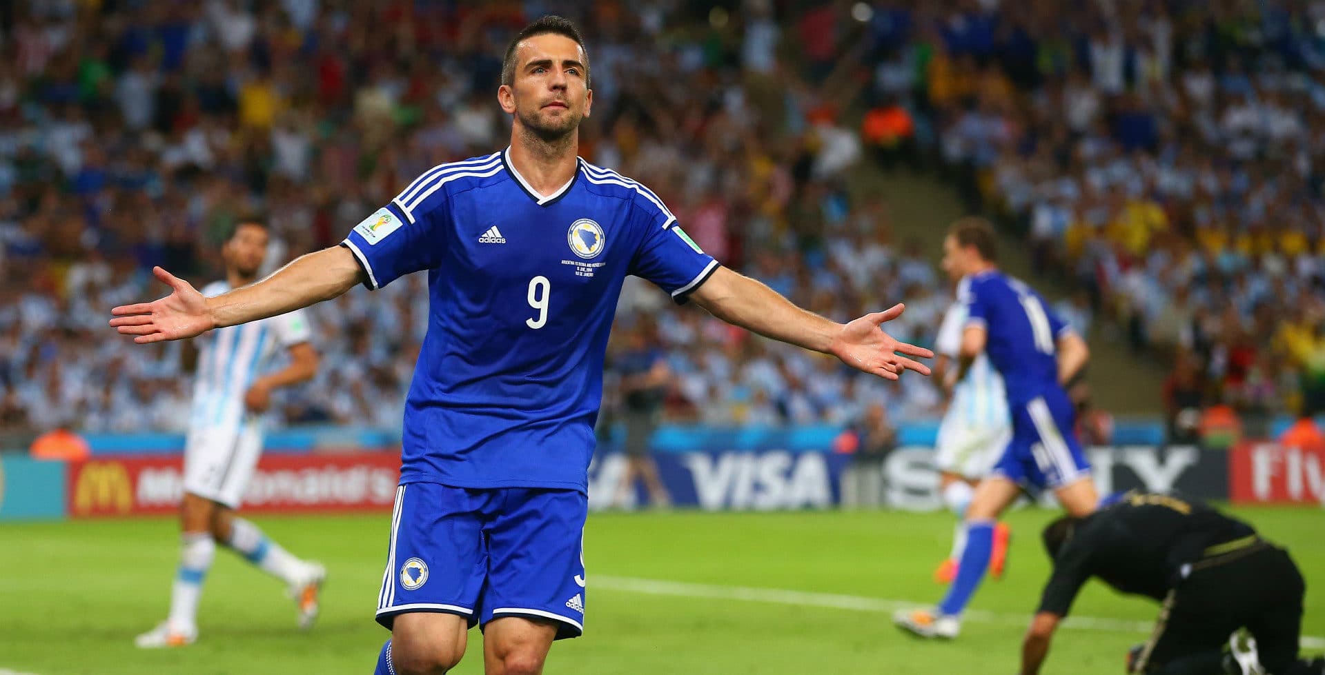 Veliko srce: Vedad Ibišević donirao sredstva za narode BiH i Palestine