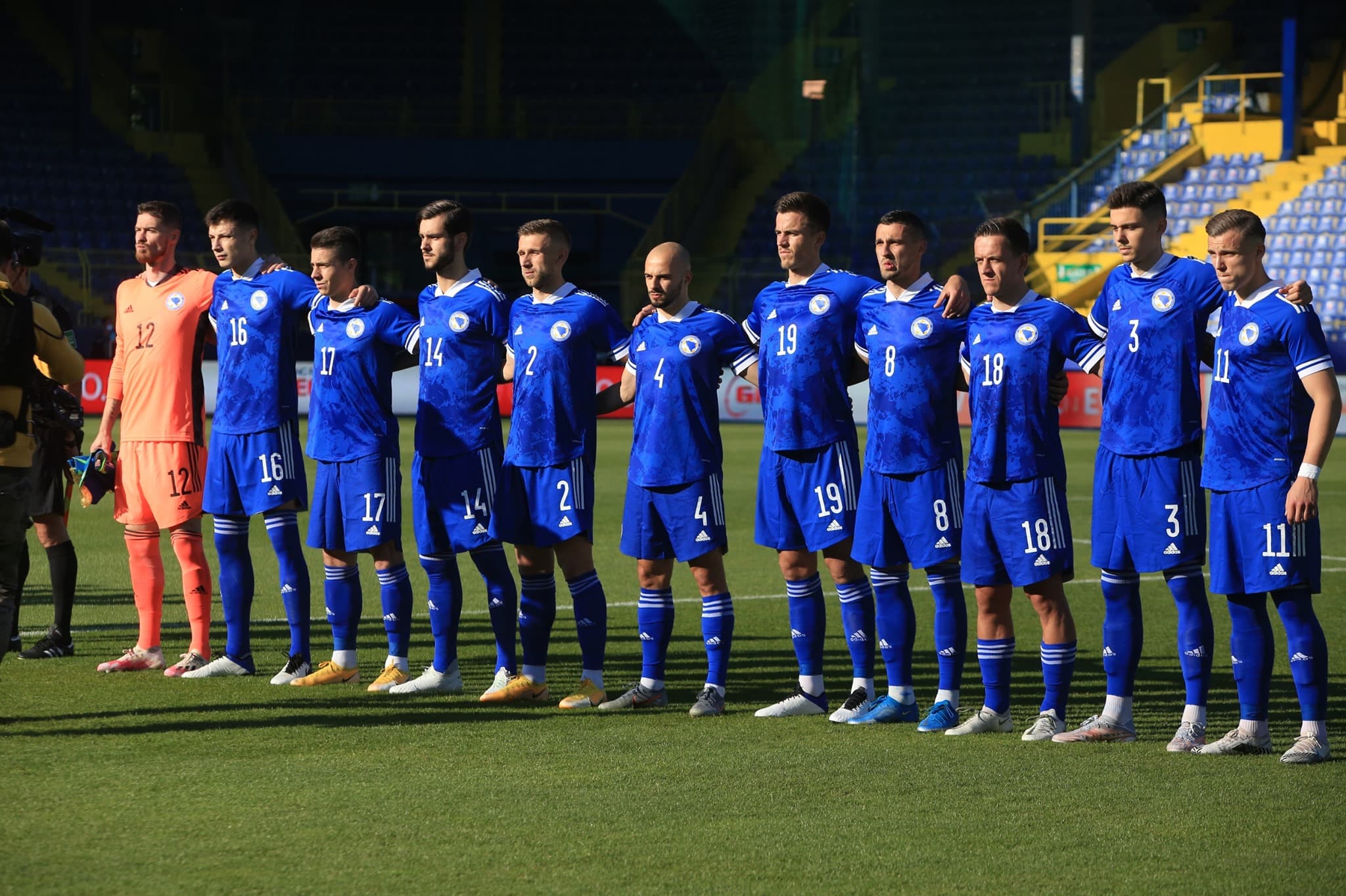 Fudbalska reprezentacija BiH danas protiv Danske