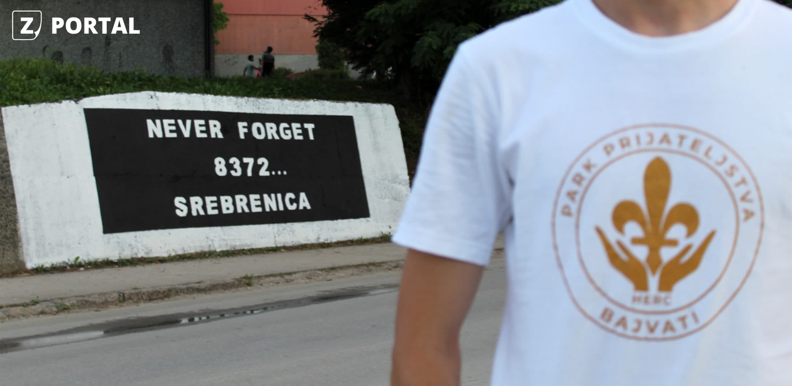 Obnovljen grafit posvećen žrtvama genocida u Srebrenici