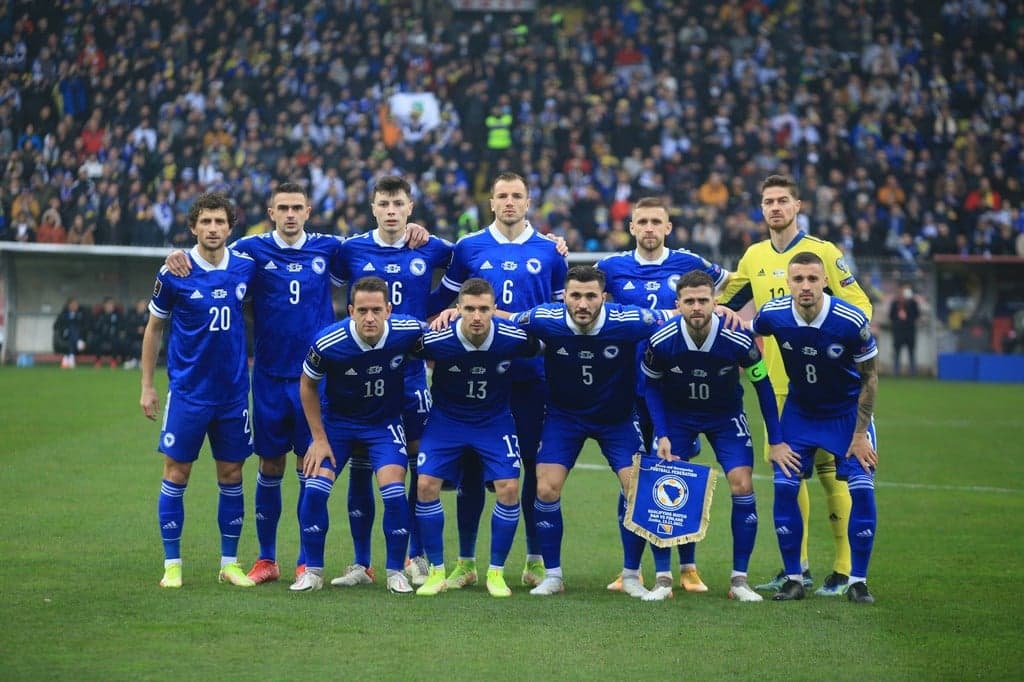 Reprezentacija BiH večeras protiv Ukrajine završava kvalifikacije