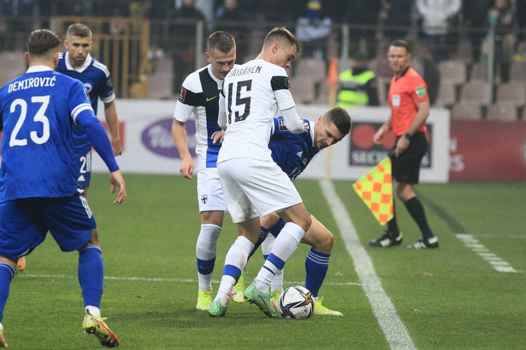 Reprezentacija BiH poražena od Finske u Zenici i ostala bez šansi za baraž