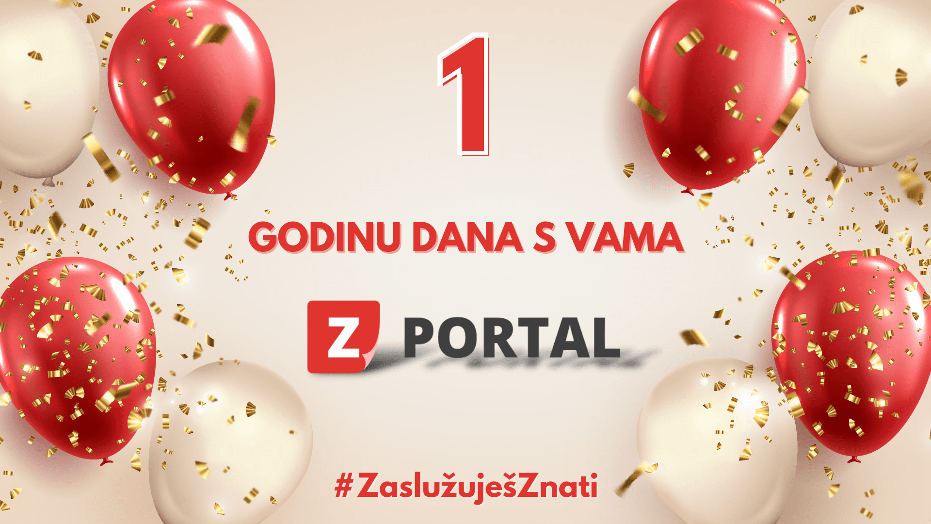 Naš 1. rođendan – Godinu dana s vama