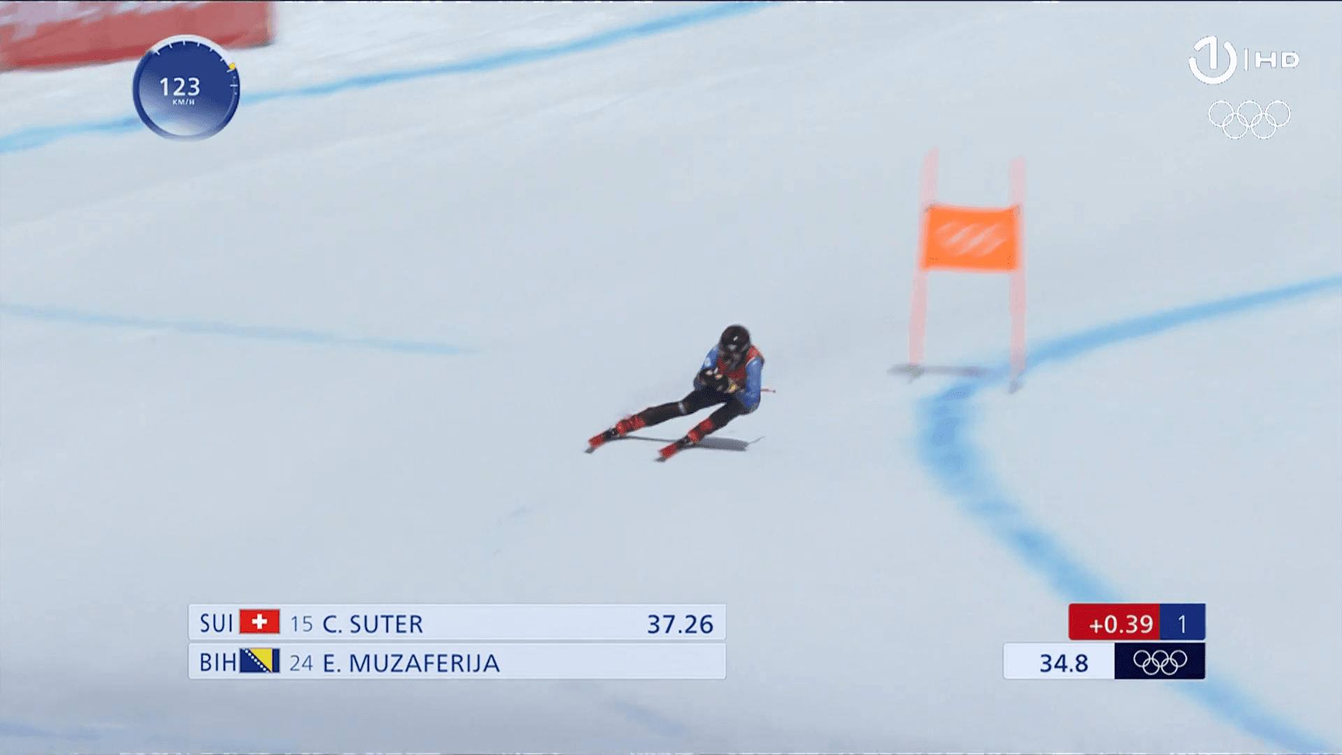 Peking 2022: Elvedina Muzaferija nastupila u spustu