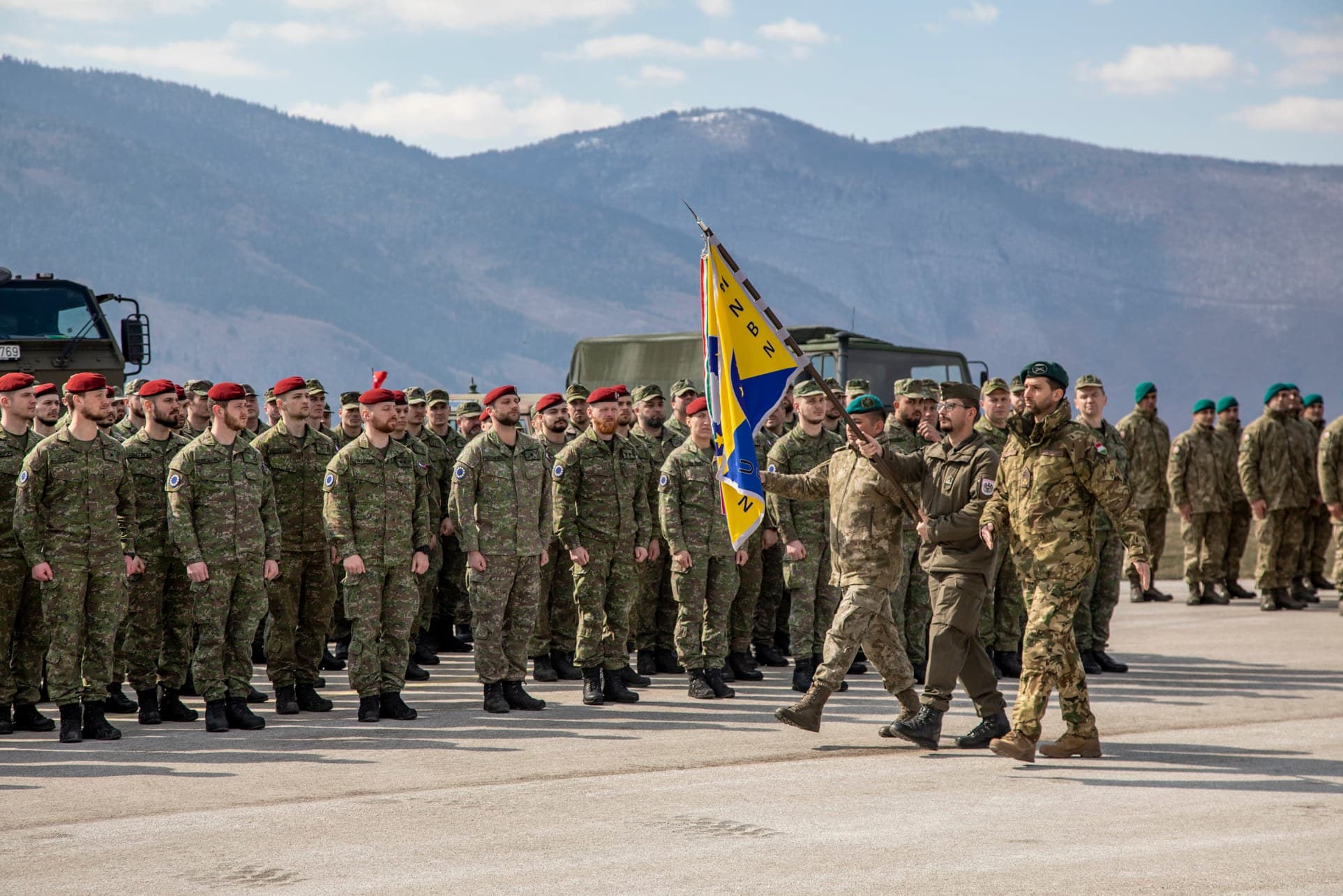 Ceremonija u Glavnoj komandi EUFOR-a: Jasna posvećenost Evropske unije Bosni i Hercegovini